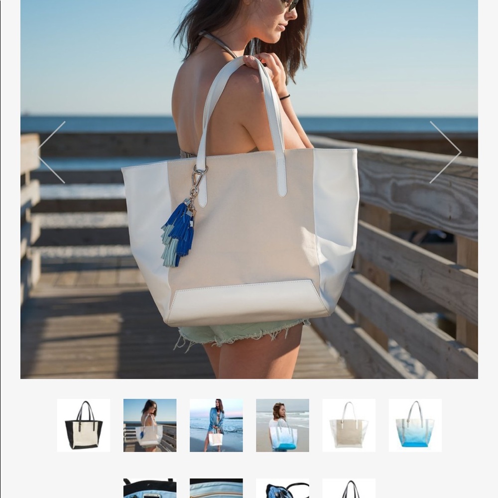 Beach’d Top Saul Canvas Tote beachbag